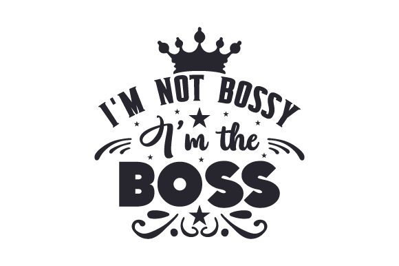 良品 I'm NOT BOSSY, I'm THE BOSS [Deluxe] I'm The Boss Wood Wall Decor | Hobby Lobby | 2564151