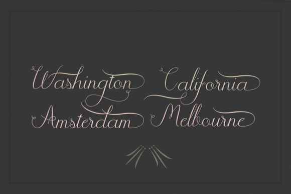 Jasmitha Script Font PNG with transparent background - Preview 3
