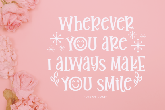 Joyful Story Font PNG with transparent background - Preview 2