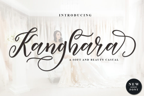 Kanghara Font PNG with transparent background - Preview 1