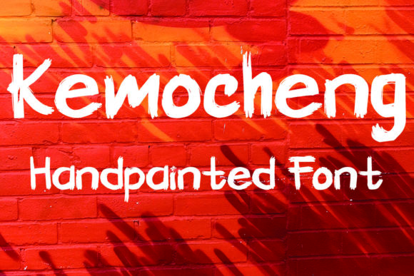 Kemocheng Font PNG with transparent background - Preview 3