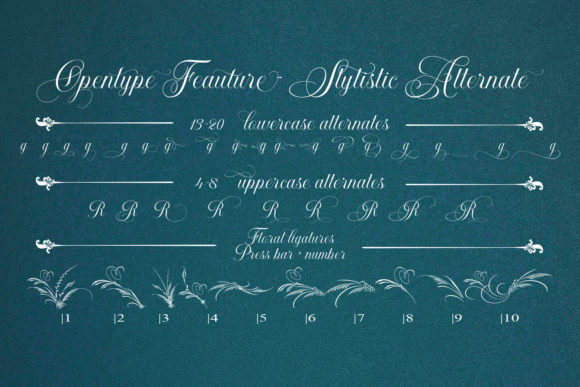 Khatija Font PNG with transparent background - Preview 1