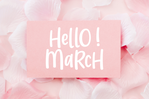 Lady Nature Font font preview - 3