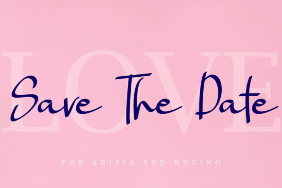 Landing Surely Font PNG with transparent background - Preview 3