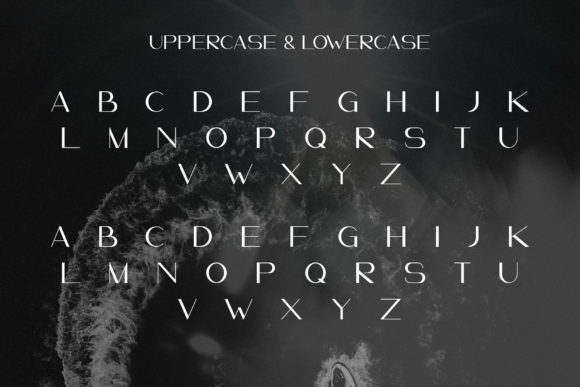 Leander Font PNG with transparent background - Preview 1