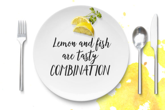 Lemonfish Font PNG with transparent background - Preview 1