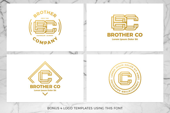 Linee Font PNG with transparent background - Preview 5