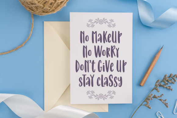 Literally Natural Font PNG with transparent background - Preview 1