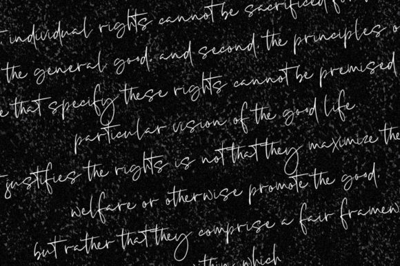 Luscious Quinn Duo Font font preview - 5