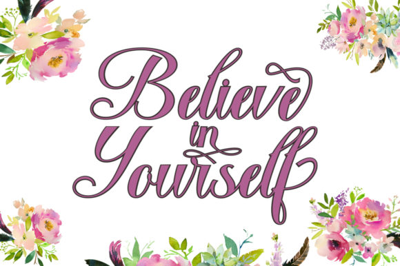 Macrofhyllya Script Font PNG with transparent background - Preview 4