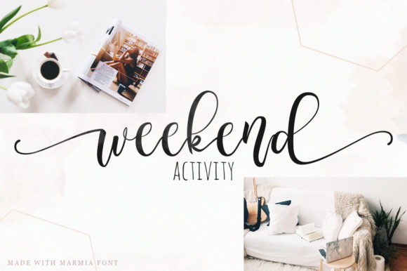 Marmia Font PNG with transparent background - Preview 3