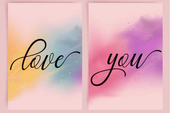 Mellanie Font PNG with transparent background - Preview 2