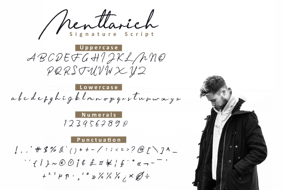 Menttarich Duo Font PNG with transparent background - Preview 6