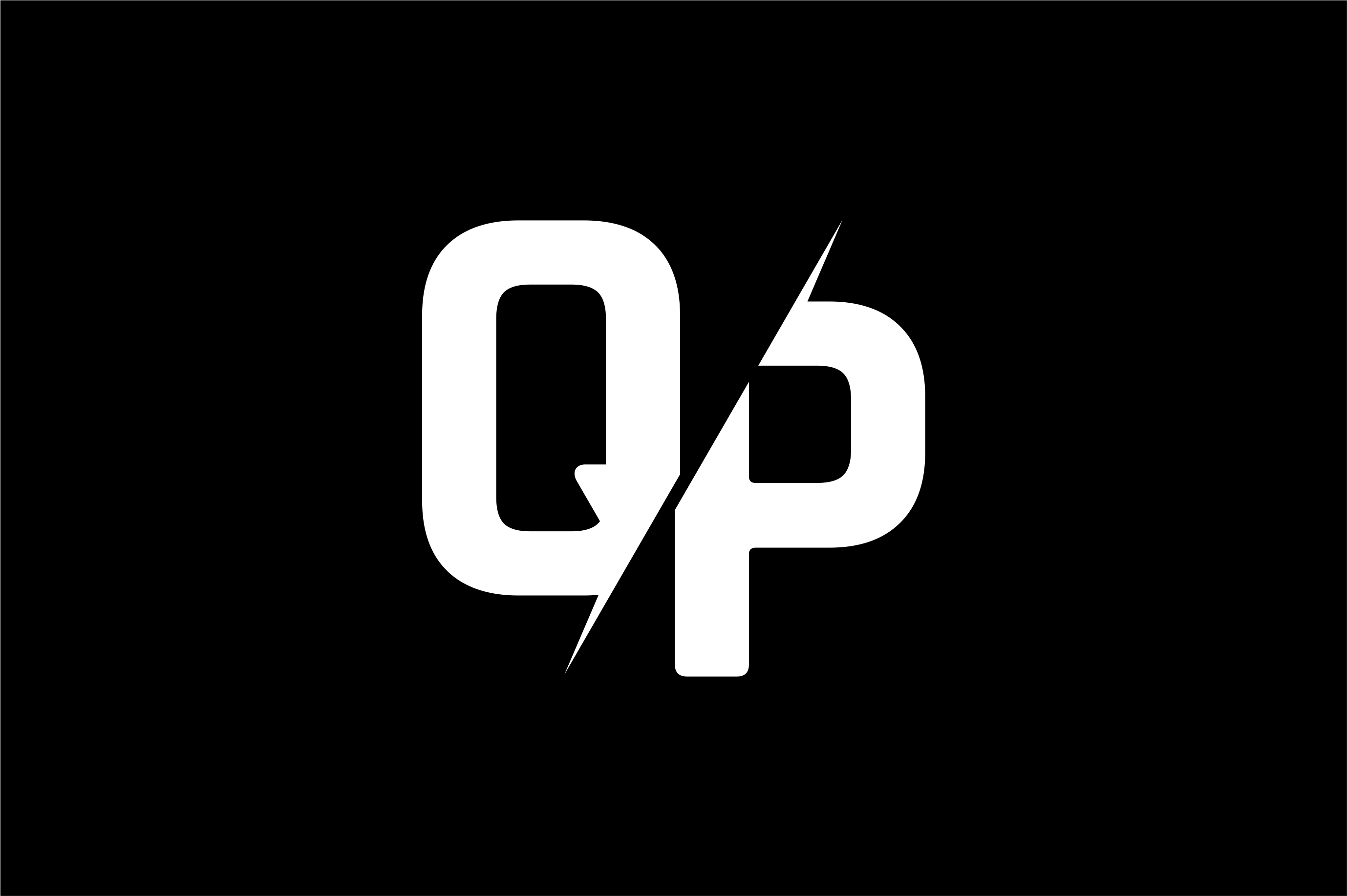 Monogram QP Logo Design Graphic by Greenlines Studios · Creative Fabrica