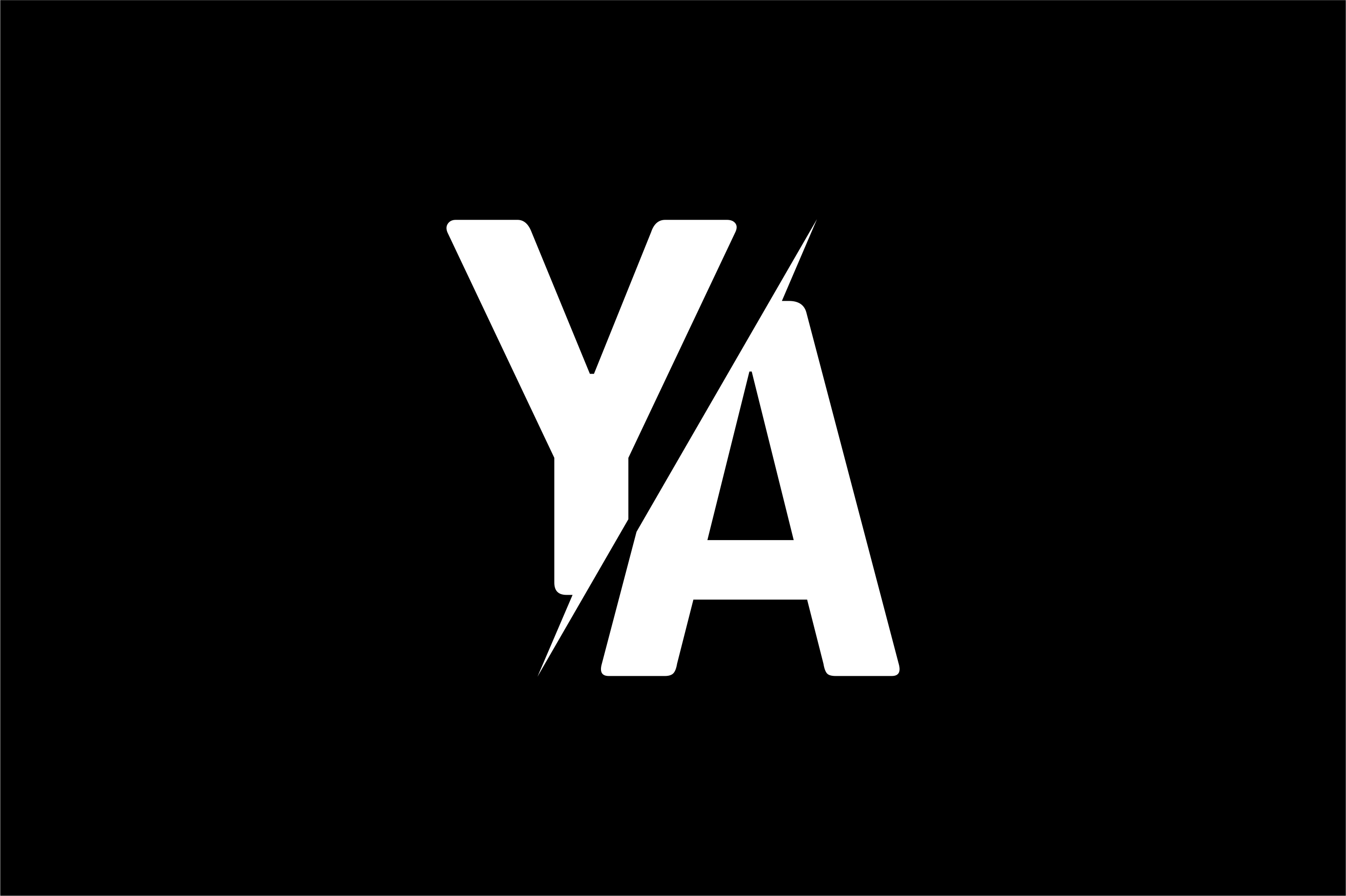 Monogram YA Logo Design Graphic by Greenlines Studios · Creative Fabrica