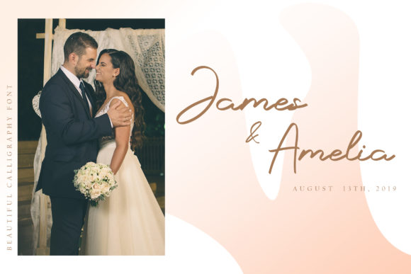 Natasha Amelia Font PNG with transparent background - Preview 3