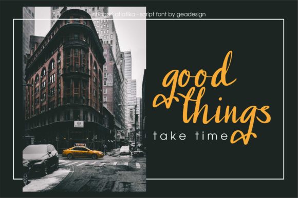 Nhagari Atlantika Font PNG with transparent background - Preview 1