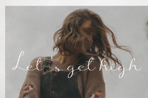 Noctunal Font PNG with transparent background - Preview 6