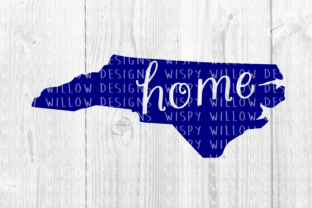 North Carolina NC Home Graphic by WispyWillowDesigns · Creative Fabrica