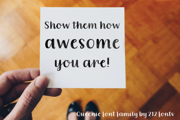 Queenie Font PNG with transparent background - Preview 4