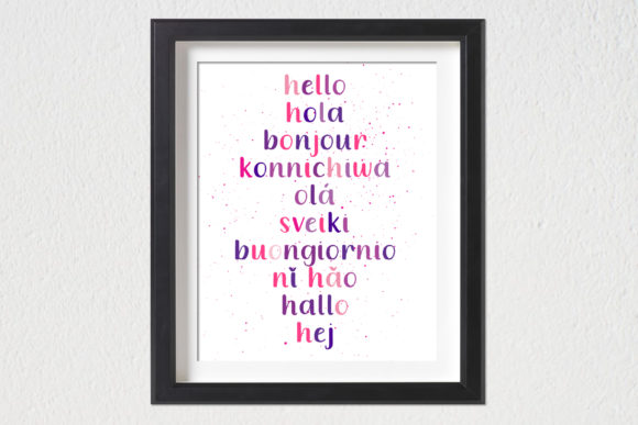 Queenie Serif Font PNG with transparent background - Preview 1