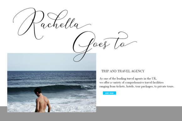 Rathalia Font PNG with transparent background - Preview 2