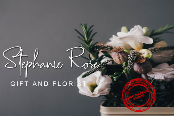 Roseanne Font PNG with transparent background - Preview 2