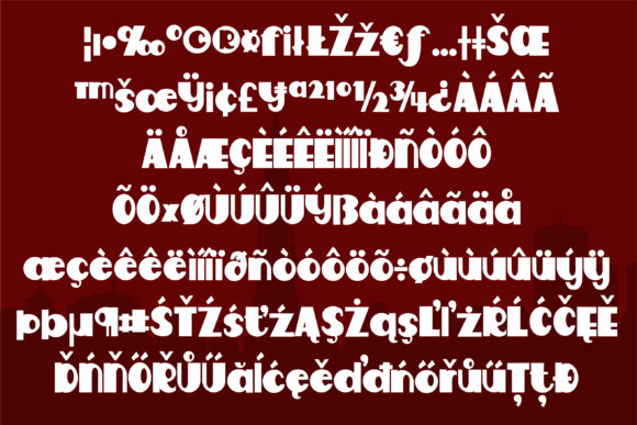 Rushless Font PNG with transparent background - Preview 2