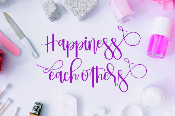 Sallynda Script Font PNG with transparent background - Preview 5