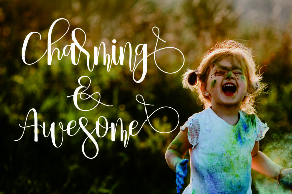Sallynda Script Font PNG with transparent background - Preview 6