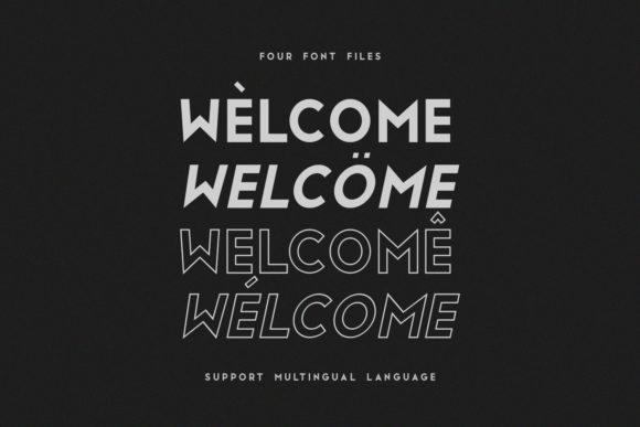 San Marino Family Font PNG with transparent background - Preview 1