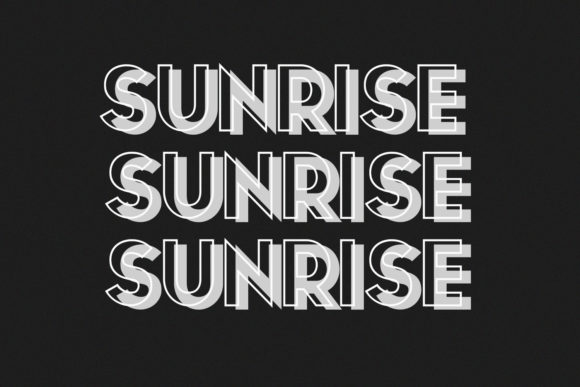 San Marino Family Font PNG with transparent background - Preview 3
