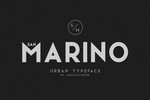 San Marino Family Font PNG with transparent background - Preview 6