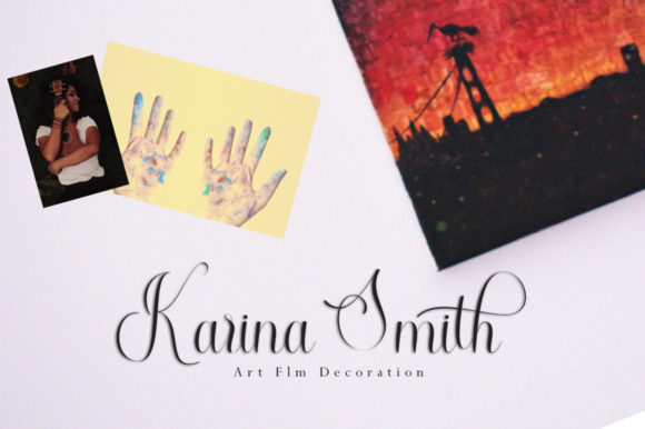 Santhiika Font PNG with transparent background - Preview 2