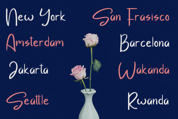 Sayangable Font font preview - 5