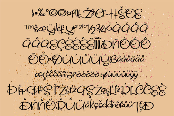 Serious Crime Font PNG with transparent background - Preview 2