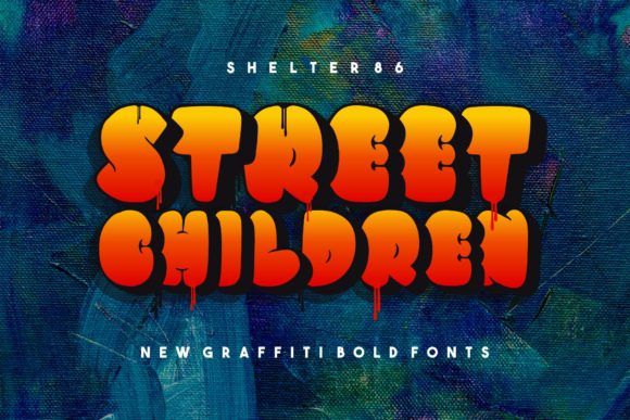 Shelter 86 Font PNG with transparent background - Preview 1