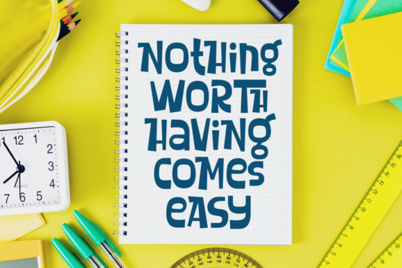 Sheroo Font PNG with transparent background - Preview 2