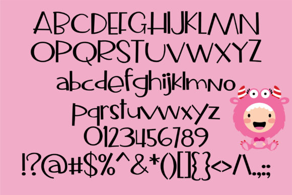 Sidewalking Duo Font PNG with transparent background - Preview 4