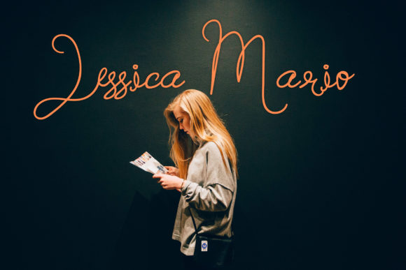 Signature Street Font PNG with transparent background - Preview 1