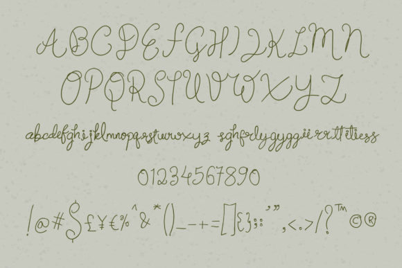 Signature Street Font PNG with transparent background - Preview 5