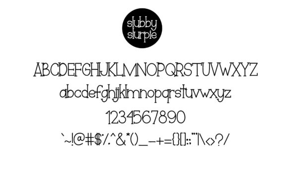 Slubby Slurpie Font PNG with transparent background - Preview 5