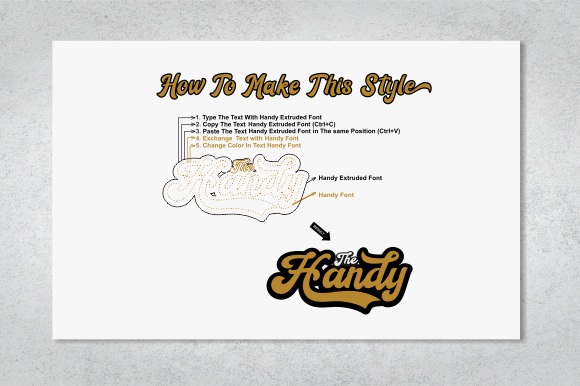 Handy Script Font PNG with transparent background - Preview 6