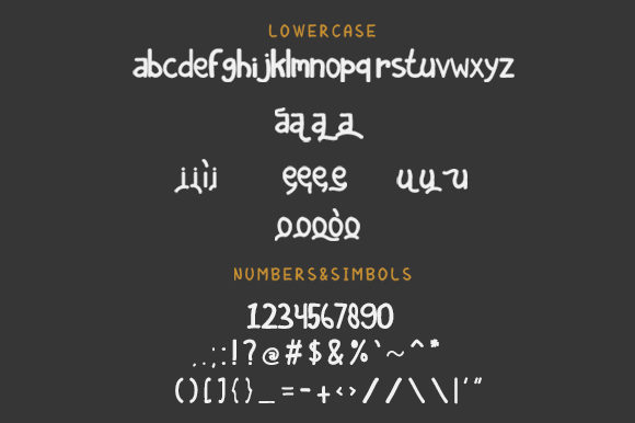 AUTISEM Font - Preview 4