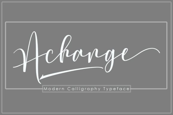 Achange Duo Font - Preview 1