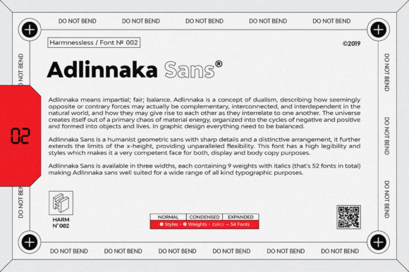 Adlinnaka Family Font - Preview 2