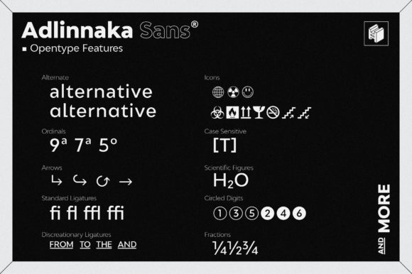 Adlinnaka Family Font - Preview 5