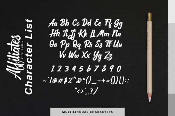 Affiliates Font - Preview 4