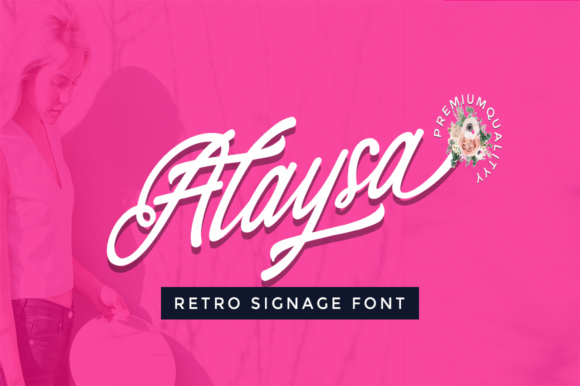 Alaysa Font - Preview 4