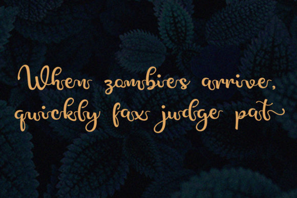 Aldania Font - Preview 2